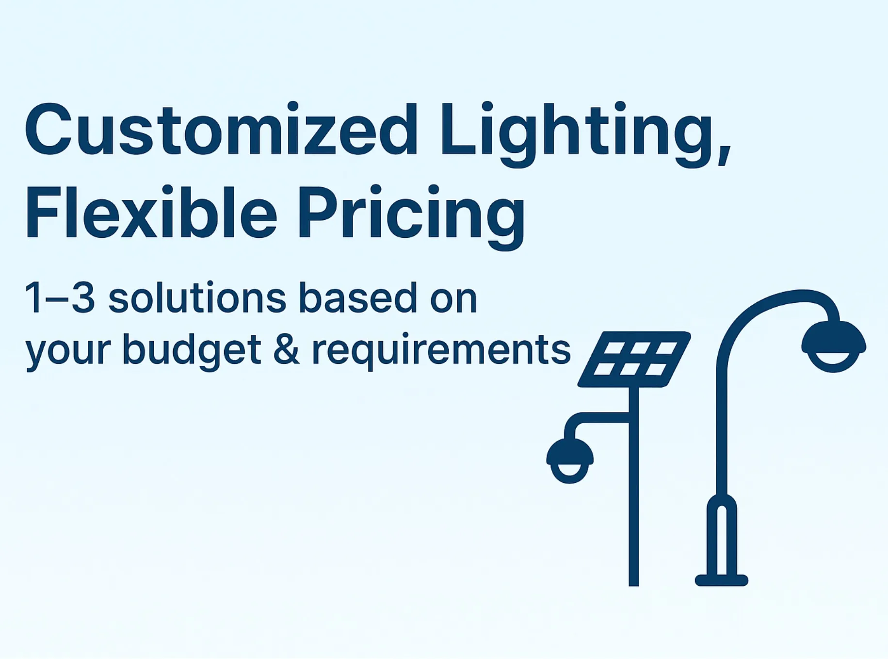 Price & Customization of Outdoor Lighting
